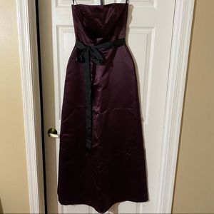 Bill Levkoff Classics Plum Formal/Bridesmaid Dress
